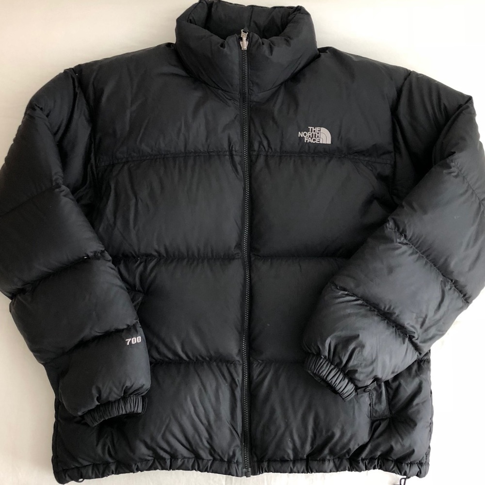 - North Face 700 Puffer Jacket Black